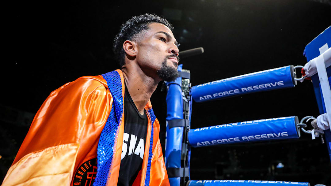 Middleweight boxing prospect Shane Mosley Jr