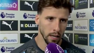Ruben Dias did not hold back when criticising Southampton