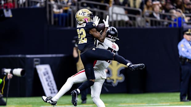 Rashid Shaheed is one of the few healthy receivers going into Sunday for the Saints