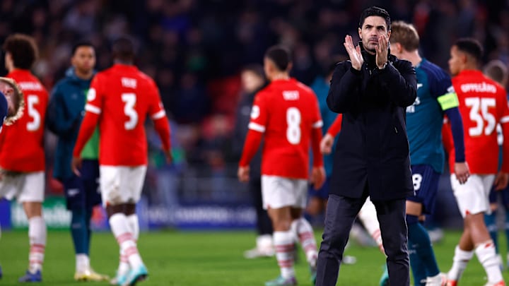 Arsenal's Champions League campaign continues in Eindhoven