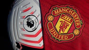The Official Nike Premier League Match Ball and Manchester United Badge
