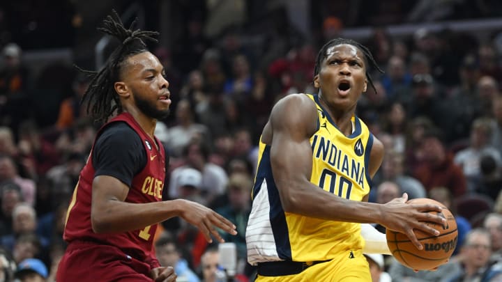 Indiana Pacers guard Bennedict Mathurin.