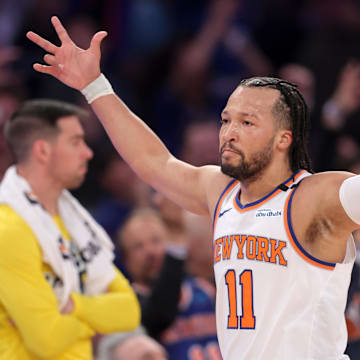 New York Knicks guard Jalen Brunson is a great prop target on Saturday.