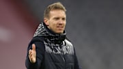 Nagelsmann on the touchline