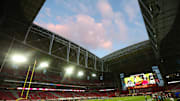 The roof is opened for NFL action between the Arizona Cardinals and the Seattle Seahawks at State Farm Stadium in Glendale, Ariz. Oct. 25, 2020

Seattle Seahawks Vs Arizona Cardinals