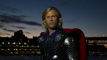 Australia - Chris Hemsworth's "Thor" Statue at Madame Tussauds in Sydney