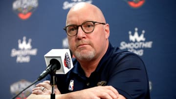 Executive VP of Basketball Operations David Griffin (pictured) at Pelicans Media Day