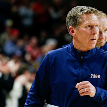 Gonzaga Bulldogs head coach Mark Few.