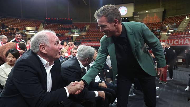 Uli Hoeneß und Julian Nagelsmann Uli Hoeneß und Julian Nagelsmann
