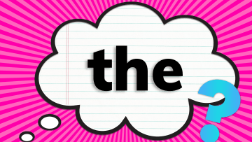 What does the word 'the' mean, anyway?
