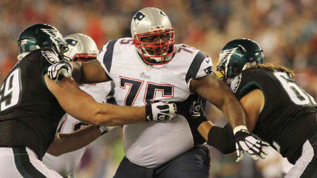 The New England Patriots host the Philadelphia Eagles in a pre-season game at Gillette stadium. 