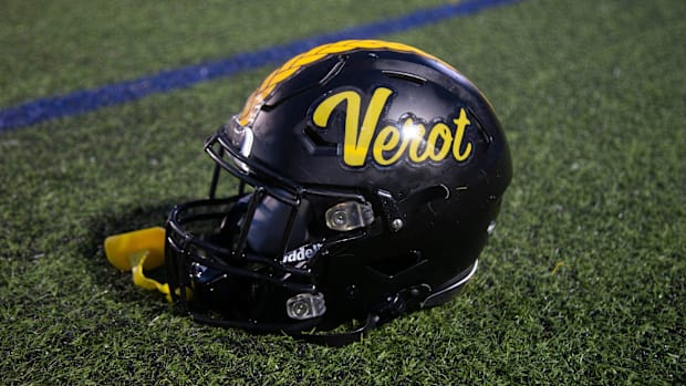 Bishop Verot helmet