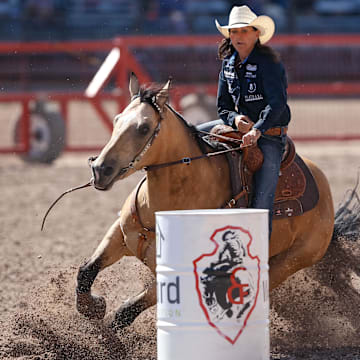 Jul 28, 2019; Cheyenne, WY, USA; During the Cheyenne Frontier Days at Cheyenne Frontier Days. Mandatory Credit: Isaiah J. Downing-Imagn Images