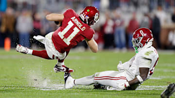 One Oklahoma publication held Jackson Arnold's 2024 season with the Sooners against him while ranking the SEC's QBs