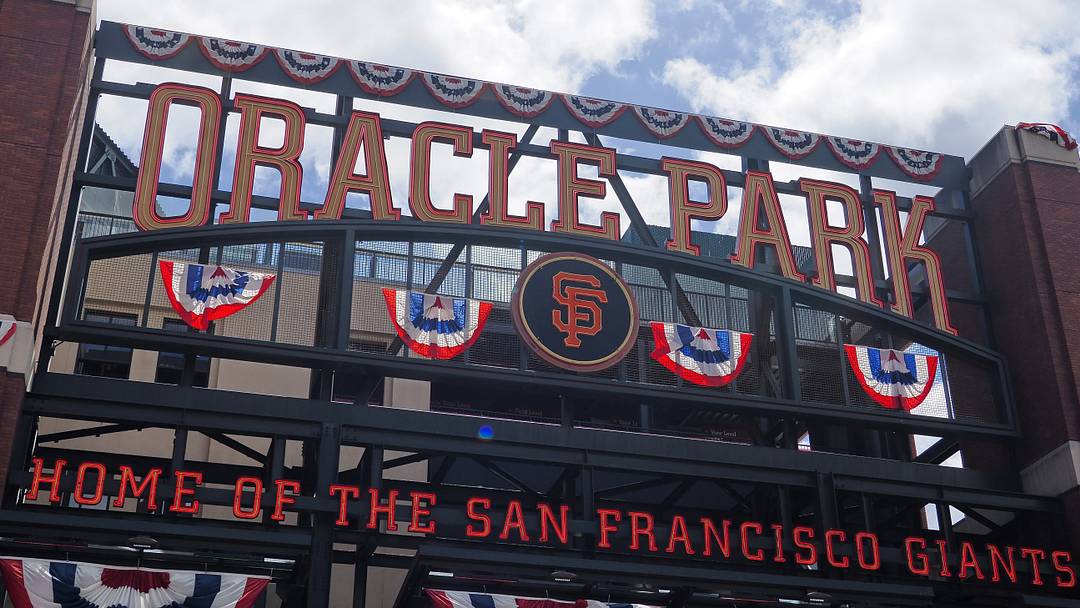 A general view outside Oracle Park before the game. Credit: Kelley L Cox-USA TODAY Sports A general view outside Oracle Park before the game. Credit: Kelley L Cox-USA TODAY Sports