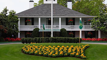 The Masters logo at Augusta National Golf Club