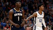 Zion Williamson y Ja Morant fueron las dos primeras selecciones del draft del 2019