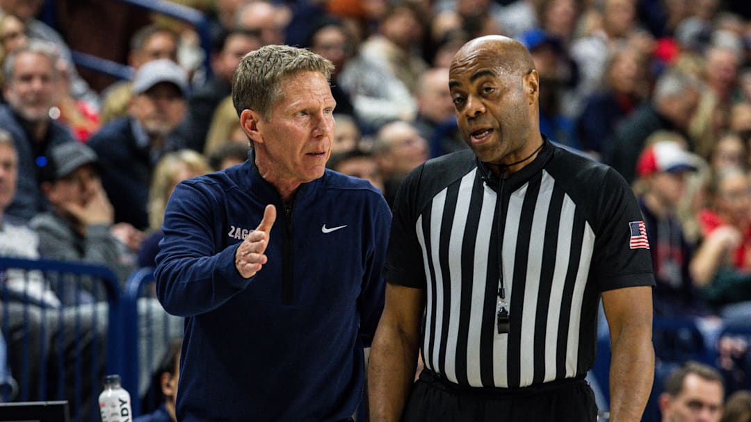 Gonzaga Bulldogs head coach Mark Few. Gonzaga Bulldogs head coach Mark Few.