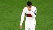 Cristiano Ronaldo salió llorando del campo tras la eliminación de Portugal 