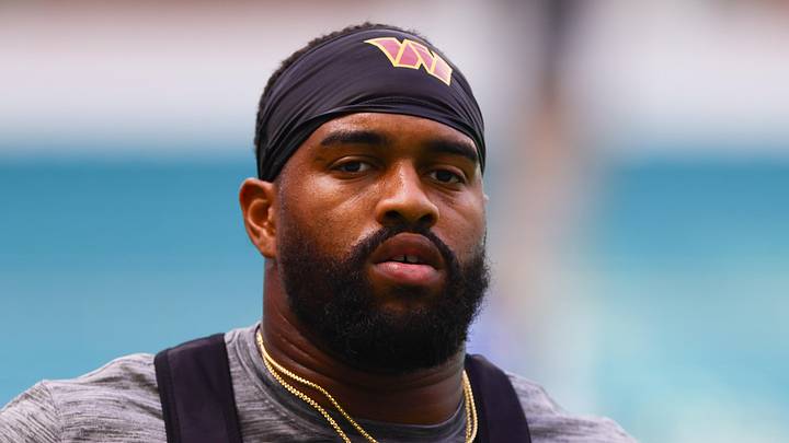 Former Washington Commanders defensive tackle Jonathan Allen 