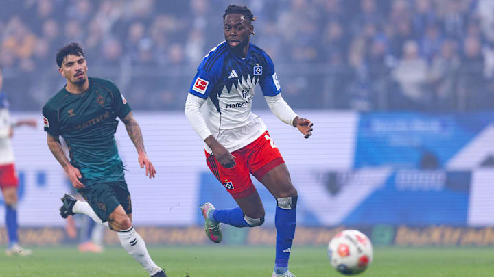 Jordan Torunarigha beim Nordderby gegen Bremen