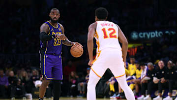 Atlanta Hawks v Los Angeles Lakers