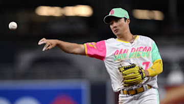 San Diego Padres second baseman Ha-Seong Kim