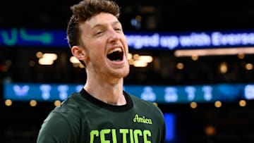 Boston Celtics forward Drew Peterson.