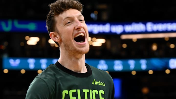 Boston Celtics forward Drew Peterson.