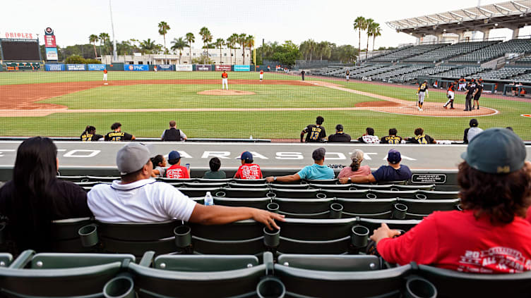 Attendance was just over 60 people. The Florida Complex League (FCL) Orioles played their first