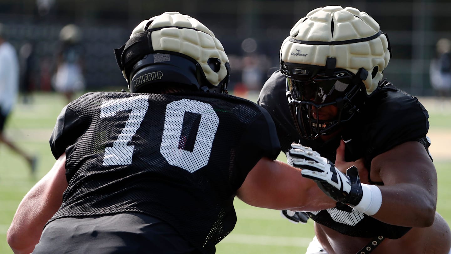 Purdue OL Marcus Mbow Declares for 2025 NFL Draft