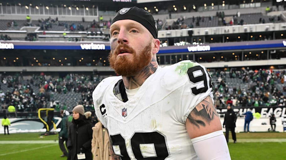 Las Vegas Raiders defensive end Maxx Crosby