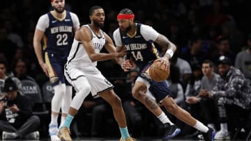 New Orleans Pelicans v Brooklyn Nets