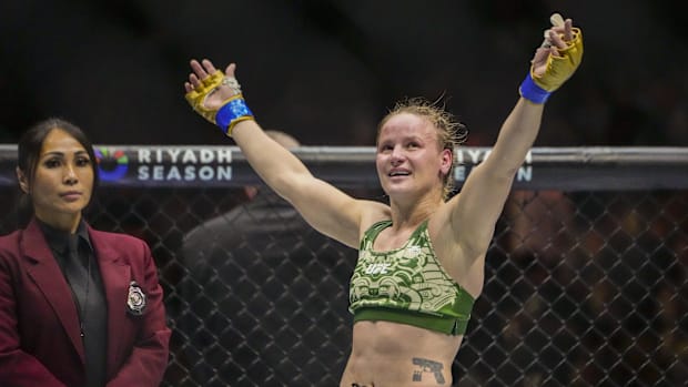 UFC women's flyweight champion Valentina Shevchenk