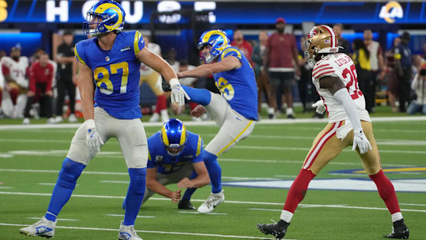 Los Angeles Rams kicker Joshua Karty
