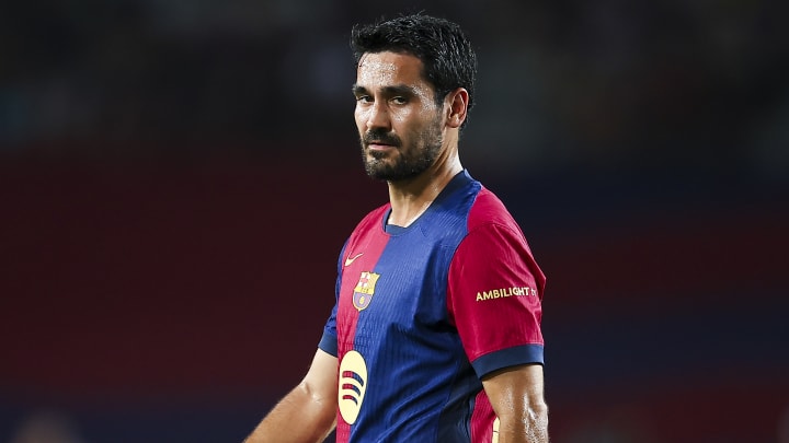 Gundogan is out the Barcelona squad