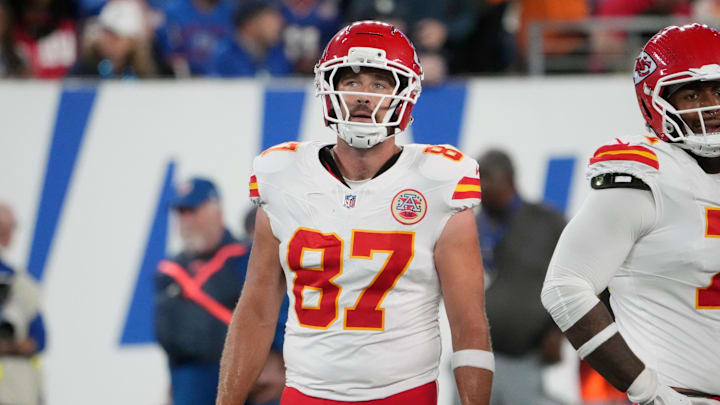 Kansas City Chiefs tight end Travis Kelce is an intriguing prop target in Week 5. 