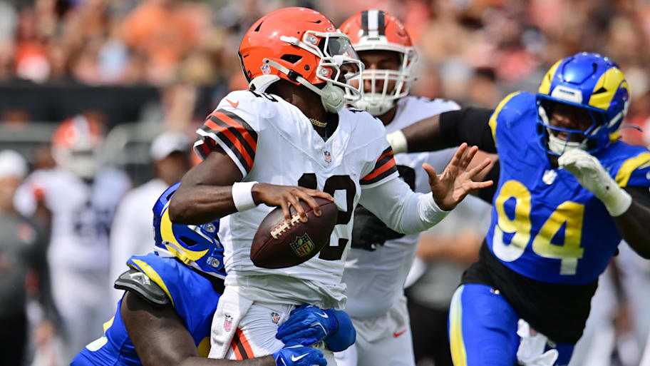 Shedeur Sanders struggled against the Rams over the weekend. | Ken Blaze-Imagn Images