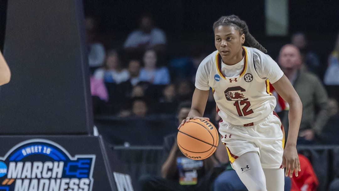 South Carolina Gamecocks guard MiLaysia Fulwiley.