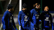 French Soccer Team : Training Session