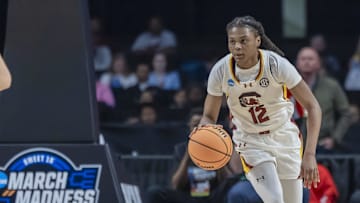 South Carolina Gamecocks guard MiLaysia Fulwiley.