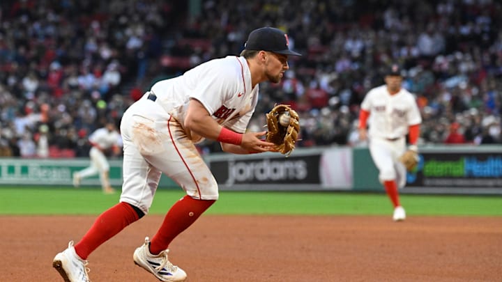 Boston Red Sox third baseman Caleb Durbin.