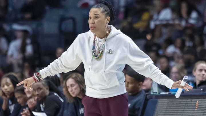 Dawn Staley is going to her fifth straight Final Four after South Carolina's victory over Duke on Sunday.