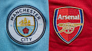Manchester City and Arsenal Club Crests