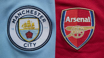 Manchester City and Arsenal Club Crests