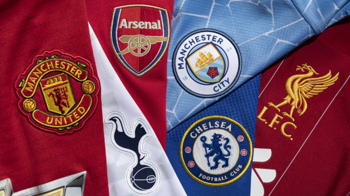 The Club Badges of the So-Called Top Six in English Football