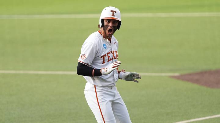 Jun 6, 2026; Austin, TX, USA; Texas Longhorns outfielder Aiden Robbins