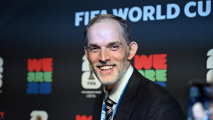 Thomas Tuchel during the draw for 2026 FIFA World Cup European qualifiers 