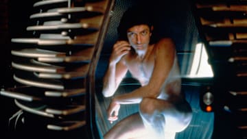 On the set of The Fly