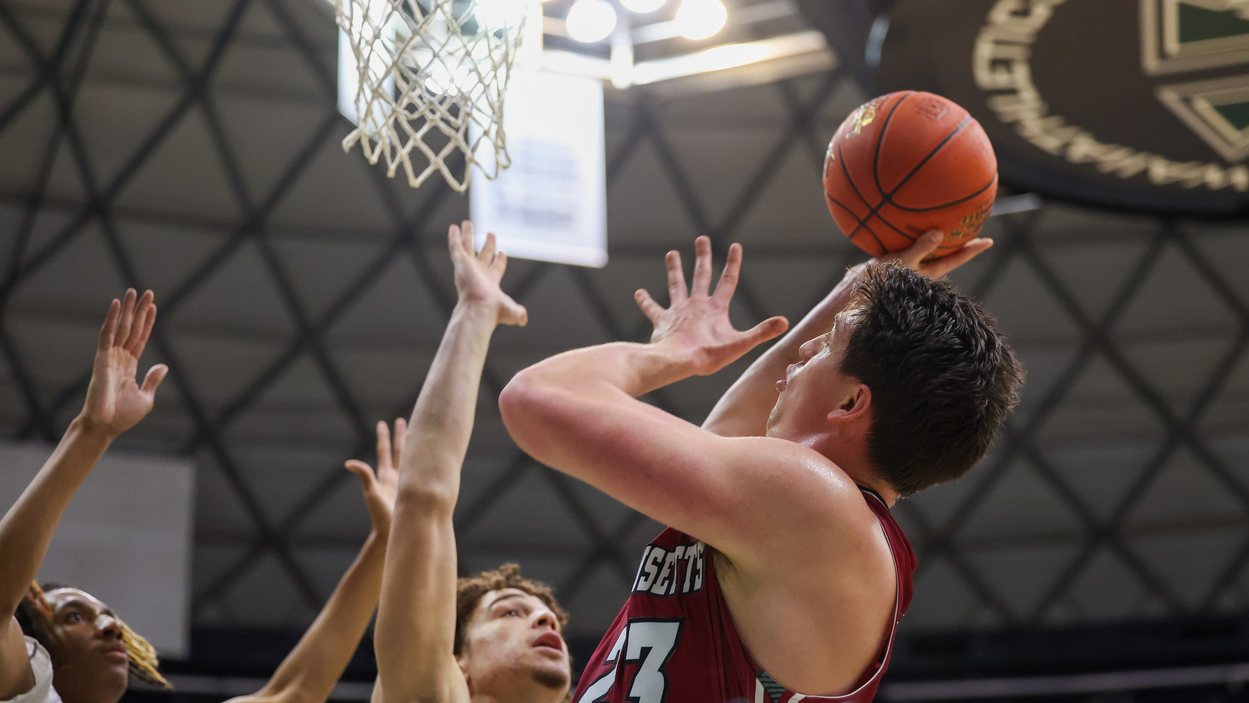 Josh Cohen shoots against Portland.